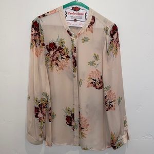 EUC Joie Long Sleeve Blouse